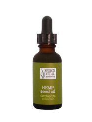 Hemp Seed Oil (Organic, Unrefined, Cold-Pressed)