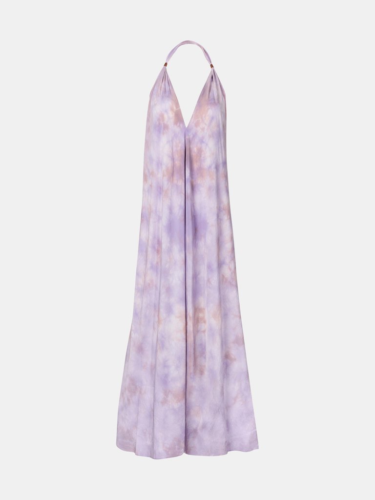 The Beach Dress (Os) - Pastel Tie Dye