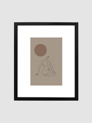 "The Beauty of Rebirth" Limited Edition Framed Print - Black