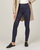 Faux Suede Leggings In Classic Navy - Classic Navy