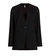 Perfect Collarless Blazer In Black - Black