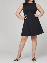 Perfect Fit & Flare Dress - Navy