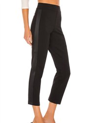 Ponte Pant With Satin Tape