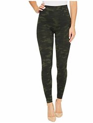 Seamless Camo Leggings - Green Camo