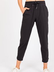 SPANX Women's Out of Office Lightweight Pants Trousers, Very Black