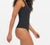 Suit Yourself Scoop Neck Tank Bodysuit In Black