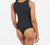 Suit Yourself Scoop Neck Tank Bodysuit In Black