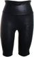 Women's Faux Leather Bike Short