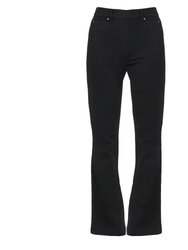 Women's Flare Denim Jeans Pants Clean - Black