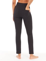 Women's The Perfect Black Pant, Ankle 4-Pocket Classic Pull on Trousers