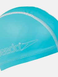 Childrens/Kids Pace Swim Cap - Blue - Blue