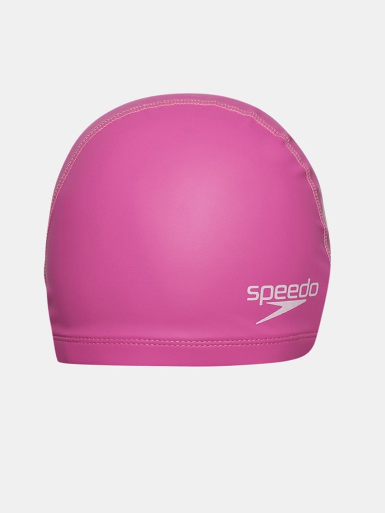 Childrens/Kids Pace Swim Cap - Pink