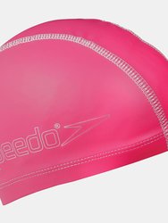 Childrens/Kids Pace Swim Cap - Pink - Pink