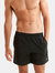 Mens Essential 16" Swim Shorts - Black - Black