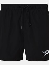 Mens Essentials 16 Swim Shorts - Black