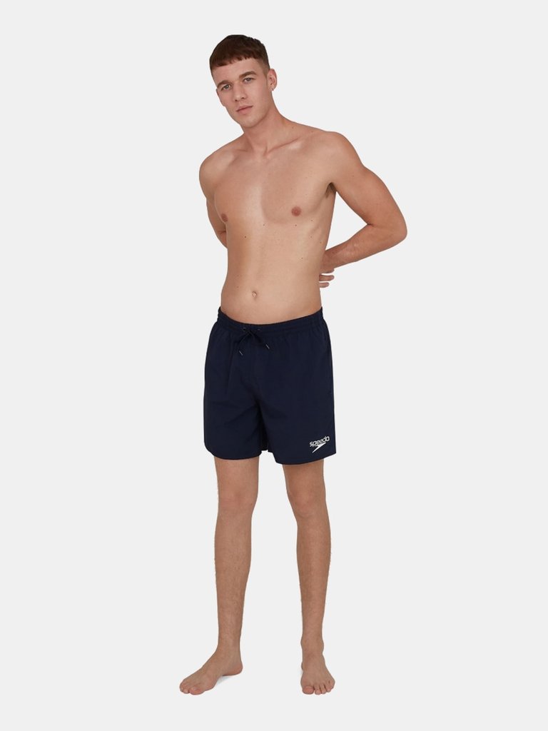 Mens Essentials 16 Swim Shorts - Navy - Navy