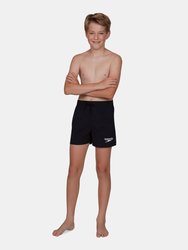 Speedo Boys Essential Swim Shorts (Black)