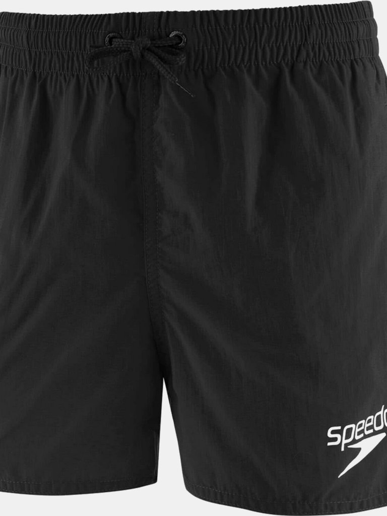 Speedo Boys Essential Swim Shorts (Black) - Black