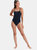 Speedo Womens/Ladies Endurance+ Thin Strap One Piece Bathing Suit (Navy)