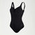 Womens/Ladies AquaNite Shaping One Piece Bathing Suit - Black