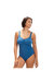 Womens/Ladies AquaNite Shaping One Piece Bathing Suit - Blue