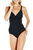 Womens/Ladies Brigitte One Piece Swimsuit - Black