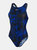 Womens/Ladies Recordbreaker Eco EnduraFlex All-Over Print One Piece Bathing Suit