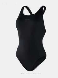 Womens Power Eco Endurance+ One Piece Bathing Suit - Black