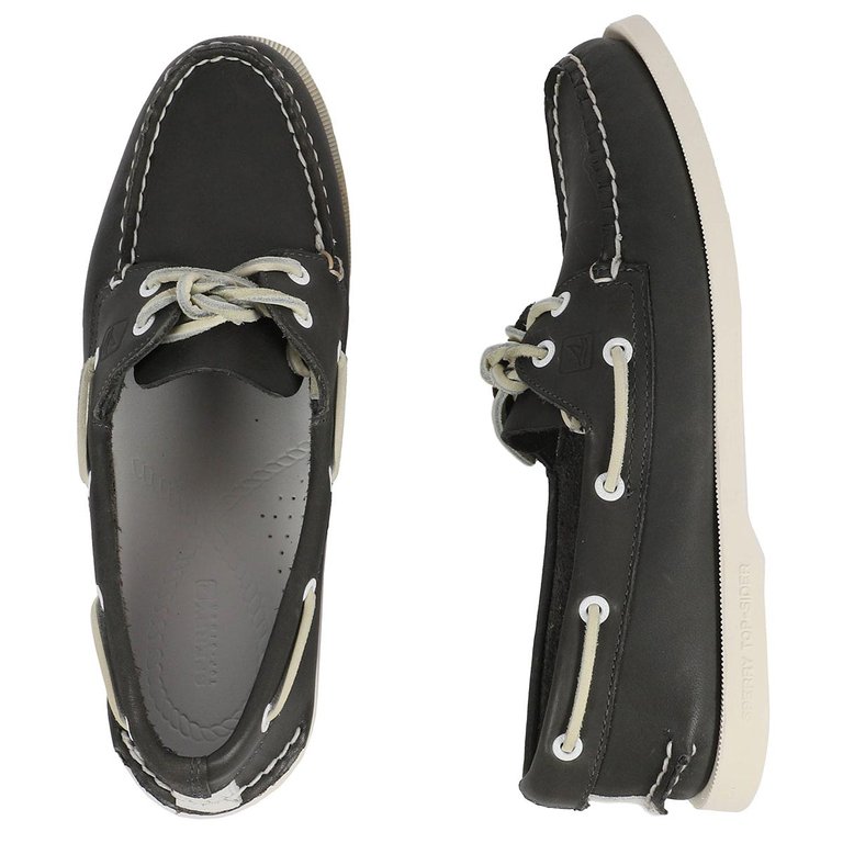 Women's A/O Boat Shoes - Dark Sage Green