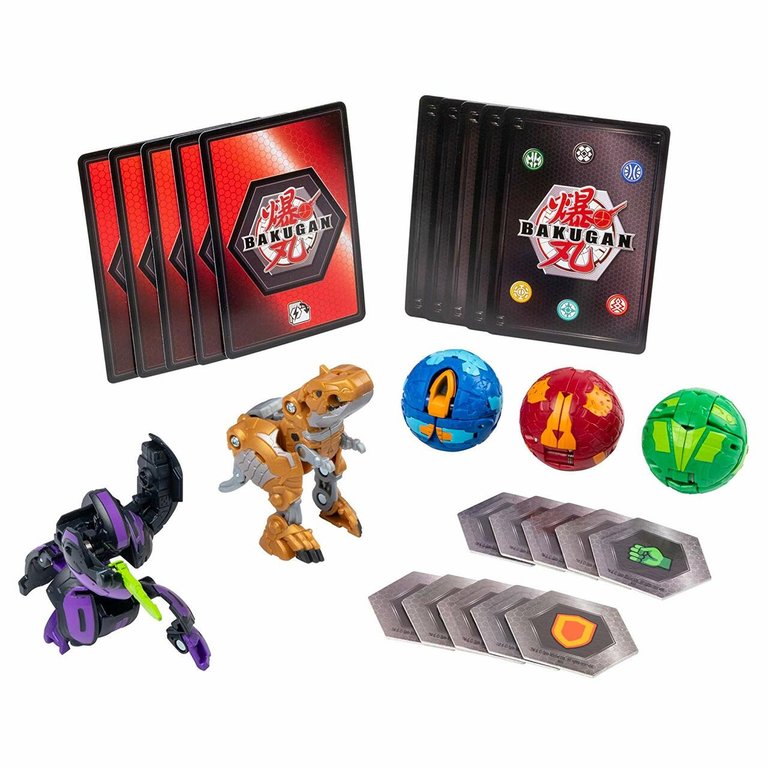 springvand Imidlertid filosofi Spin Master Bakugan Battle Pack 5-Pack - Darkus Cyndeous and Aurelus Trox |  Verishop