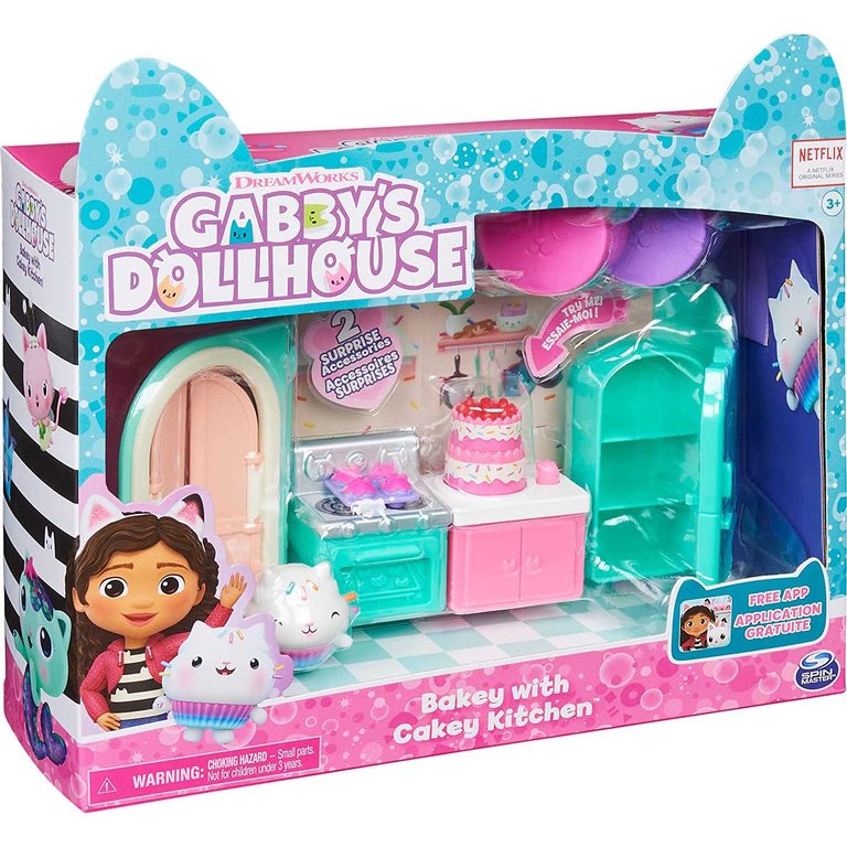 Gabby's Dollhouse - Bakey with Cakey Kitchen Playset
