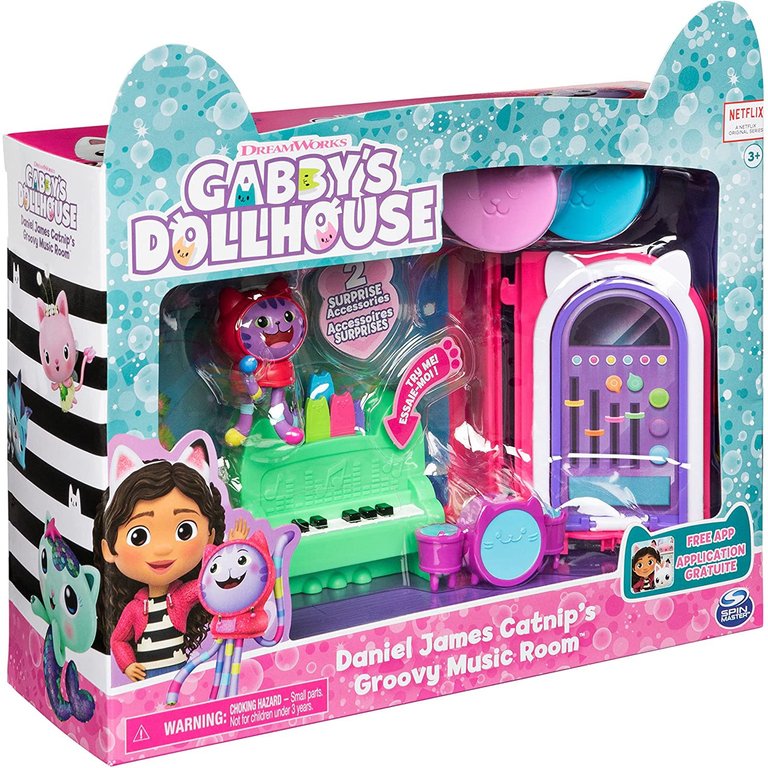 Gabby's Dollhouse - Daniel James Catnip's Groovy Music Room