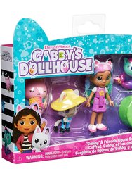 Gabby’s Dollhouse - Gabby And Friends Figure Set With Rainbow Gabby Doll