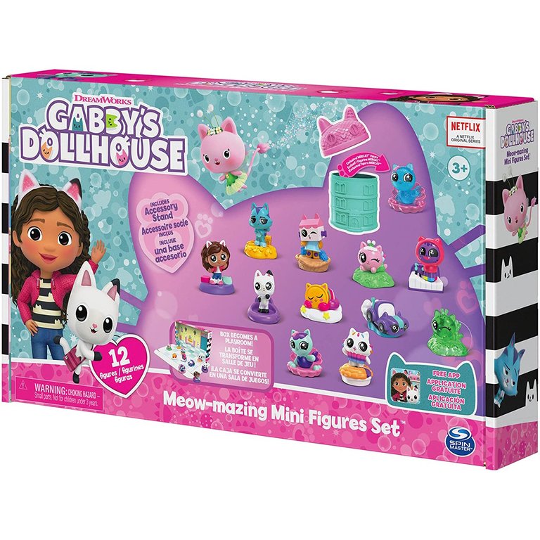 Gabby's Dollhouse - Meow-Mazing Mini Figures Set