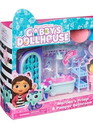 Gabby's Dollhouse - MerCat's Primp and Pamper Bathroom Playset