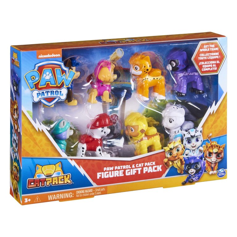 PAW Patrol & Cat Pack Figure Gift Pack