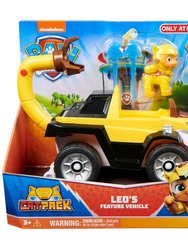 Paw Patrol Cat Pack - Leo's Feature Vehicle - Yellow