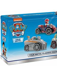 Paw Patrol - True Metal Classic - Pack of 3