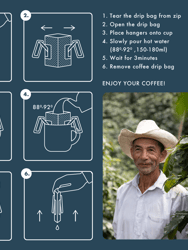 Sample Set: Single-Serve Pour Over Coffee