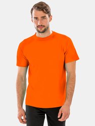 Spiro Mens Aircool T-Shirt (Flo Orange)