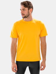 Spiro Mens Aircool T-Shirt (Gold)