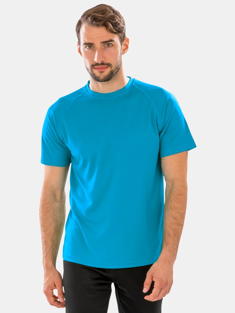 Spiro Mens Aircool T-Shirt (Ocean Blue)