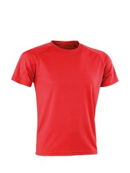 Spiro Mens Aircool T-Shirt (Red)