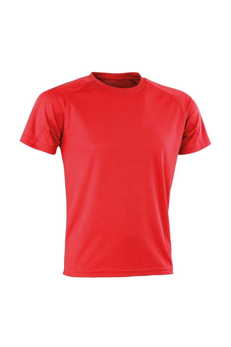 Spiro Mens Aircool T-Shirt (Red)