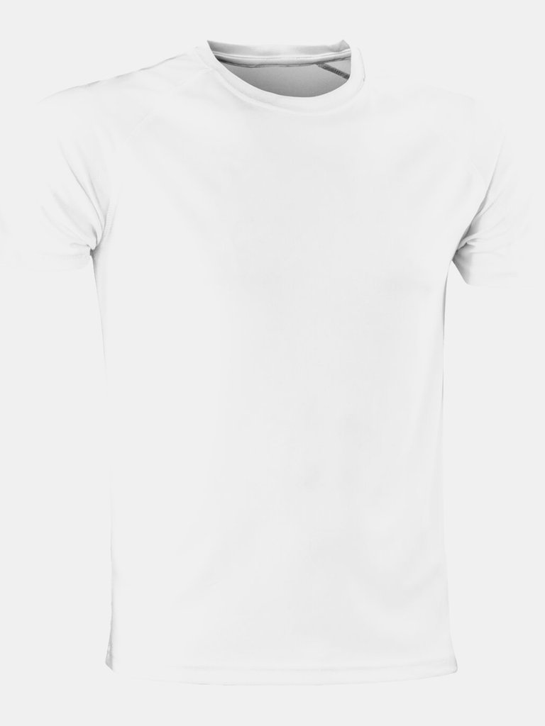 Spiro Mens Aircool T-Shirt (White) - White