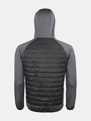 Spiro Mens Zero Gravity Showerproof Quick Dry Jacket (Black/Charcoal)