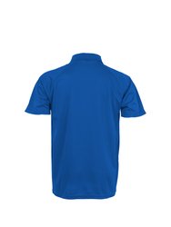 Spiro Unisex Adults Impact Performance Aircool Polo Shirt (Royal Blue)