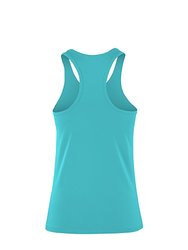 Spiro Womens/Ladies Impact Softex Sleeveless Fitness Tank Top (Peppermint)