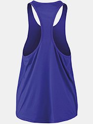 Spiro Womens/Ladies Impact Softex Tank Top (Sapphire)