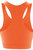Spiro Womens/Ladies Softex Stretch Sports Crop Top (Tangerine)